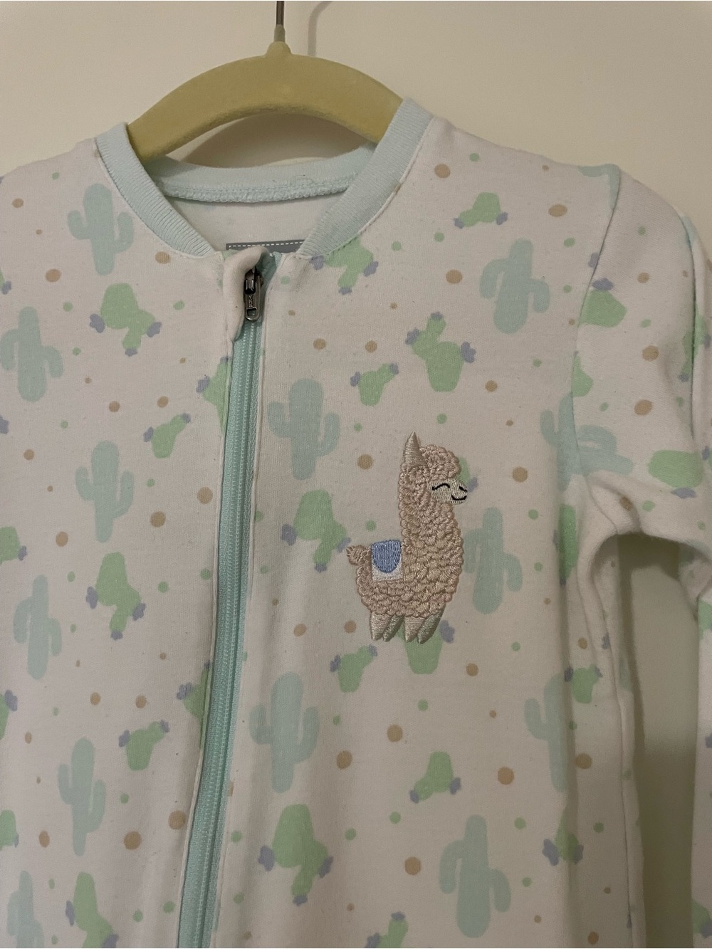 5/$30♥️Neutral Gender Tuffy Sleeper Llama 🦙 Print